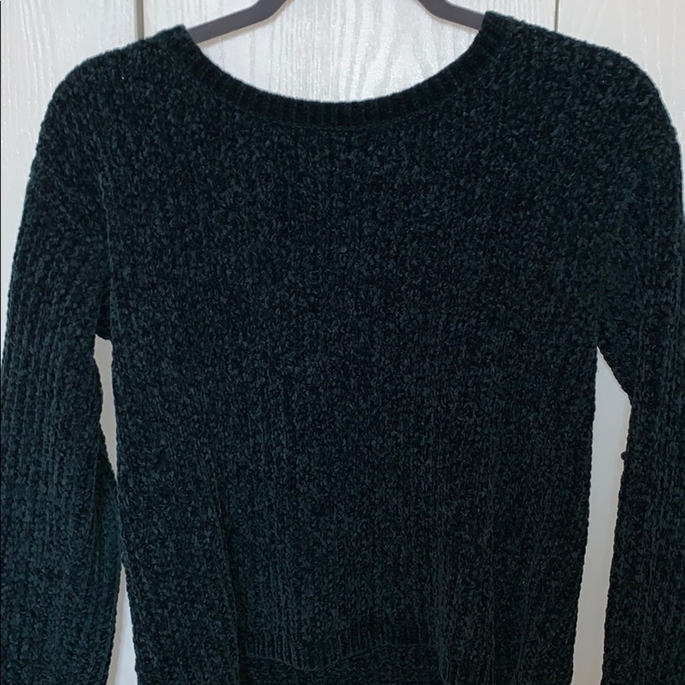 AEROPOSTALE CHUNKY KNIT GREEN SWEATER💚💚